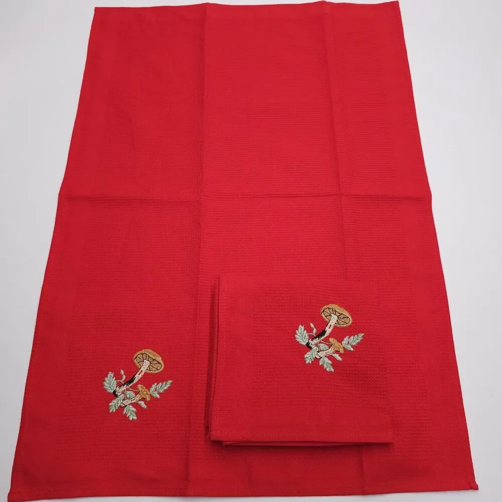 Champagne and Eggs towels are